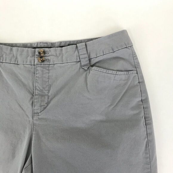 Eddie Bauer Blakely Fit Pant Women's Plus Size 14 Beige Mid Rise Pockets Outdoor - Picture 4 of 14